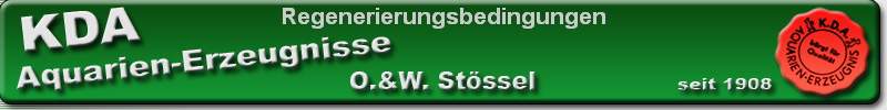 Regenerierungsbedingungen